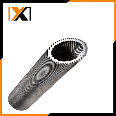 Rura żebrowa o wysokiej wydajności ze stali nierdzewnej